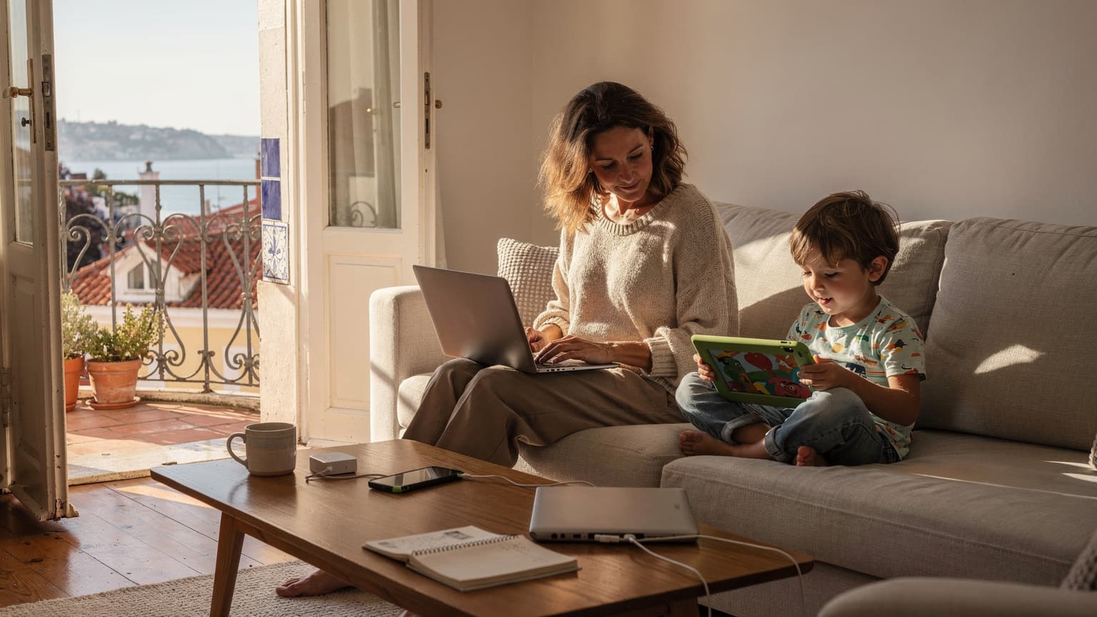 Solo Nomad vs. Family Travel: eSIM Plans for Remote Working Parents 2026