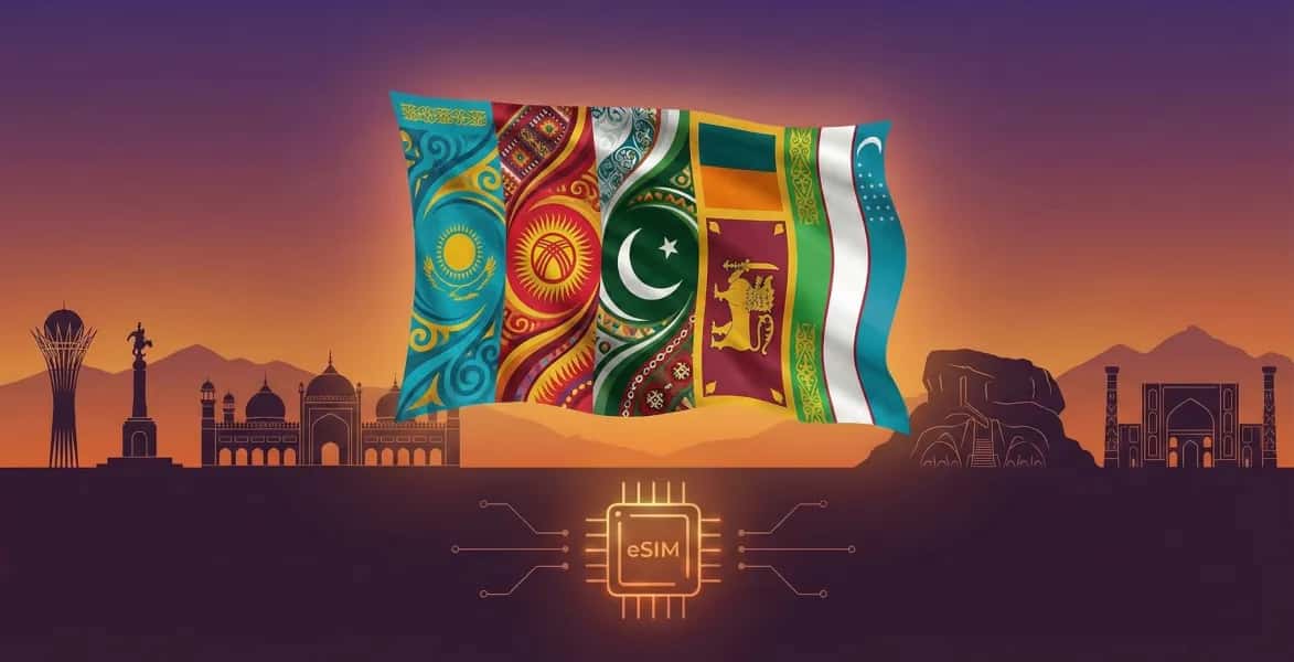 Central Asia (5 Countries), Truly Roaming eSIM